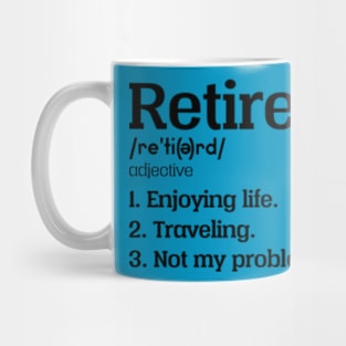 Retired Mug